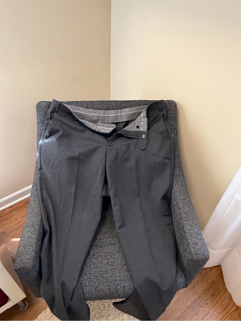 Michael Kors Men's Charcoal Dress Pants